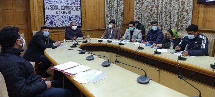 Div Com reviews progress on Manasbal Lake Development project under PMDP Div Com reviews progress on Manasbal Lake Development project under PMDP