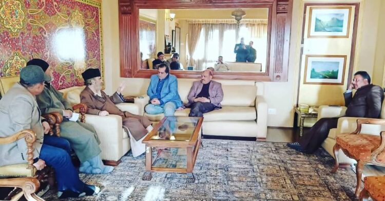 Former Deputy CM Muzaffar Baig returns to Peoples Conference after 3 decades