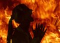 Woman set on fire by in-laws in Anantnag