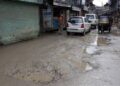 Dilapidated roads in Srinagar irk commuters