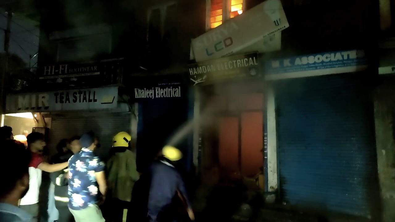 Shop gutted, two others partially damaged in Maisuma blaze