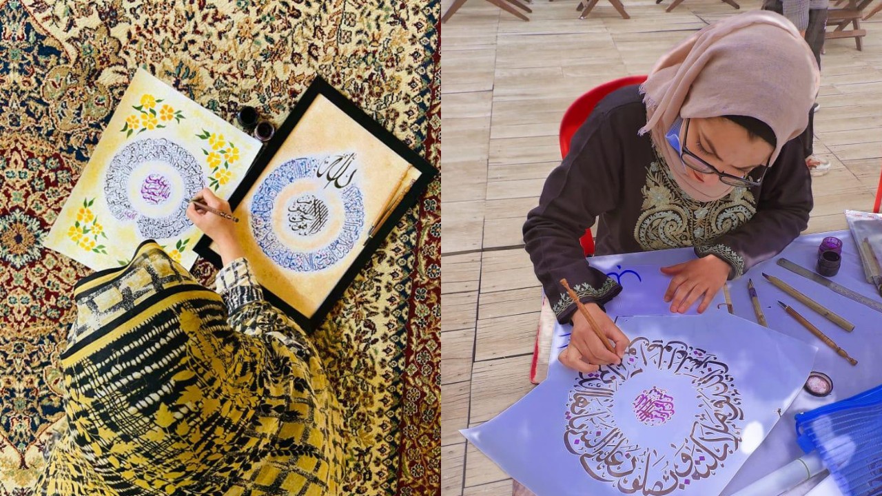 From medical to being a computer science student, Urooj Latief finds solace in calligraphy