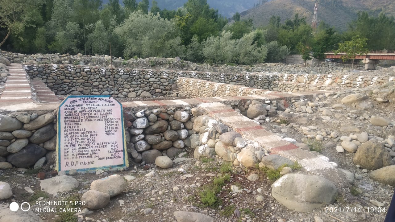 In a first, Bandipora village introduces Solid Waste Management, sets up garbage-plastic centre