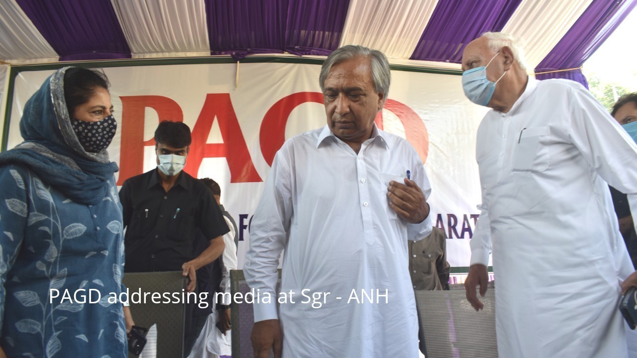 PAGD passes another resolution, seeks restoration of Art 370, 35-A, Full Statehood PAGD passes another resolution, seeks restoration of Art 370, 35-A, Full Statehood