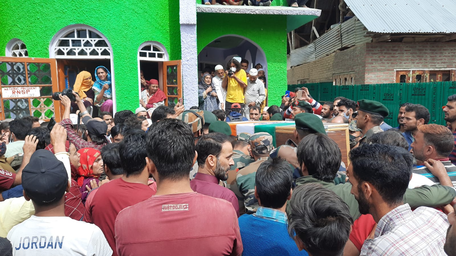 23 political workers, civilians killed this year in Kashmir TA solider Shakir laid to rest in native village Shopian