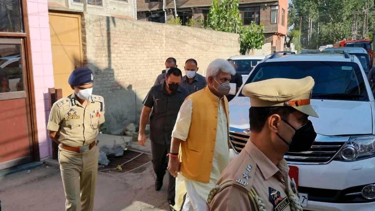 Will avenge civilian killings soon; won’t spare killers: J&K LG Manoj Sinha