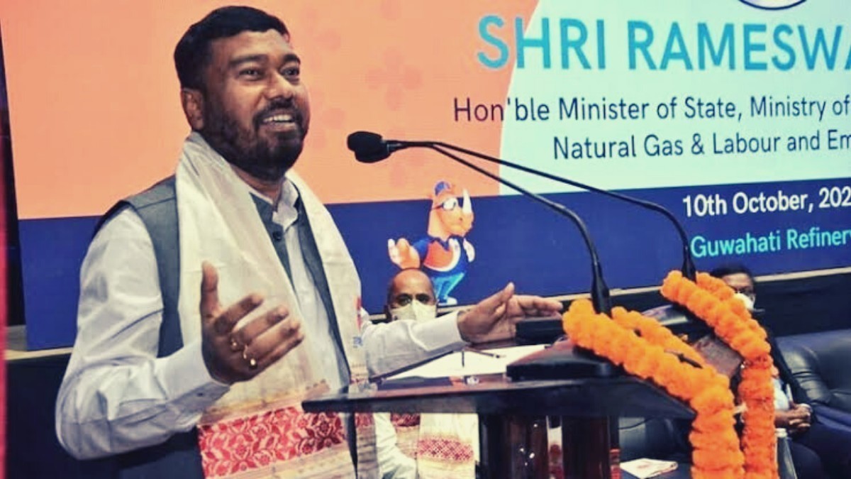 Hike in petrol, diesel prices due to free COVID-19 vaccines: MoS Petroleum Rameswar Teli