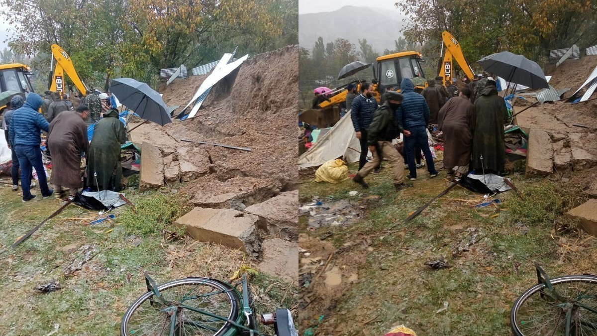3 dead, 1 critical after boundary wall collapses in Awantipora