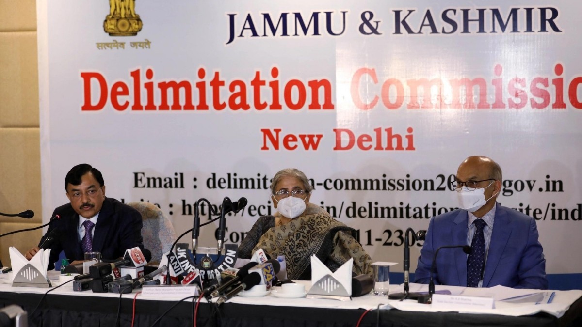 Delimitation Commission proposes 6 seats for Jammu, 1 for Kashmir