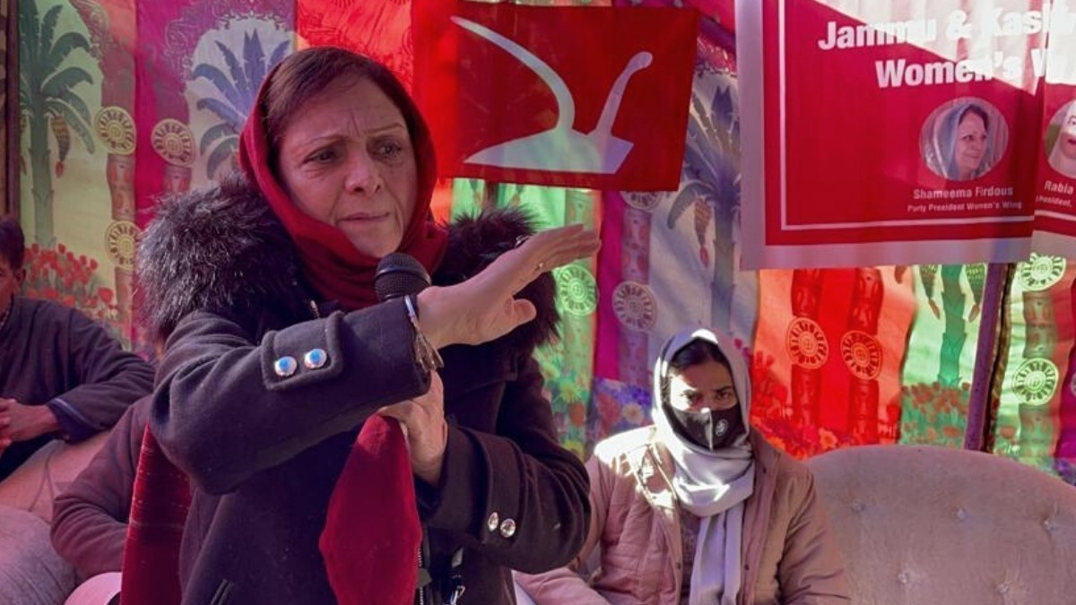 PDP responsible for present situation in J&K: Shameema Firdous