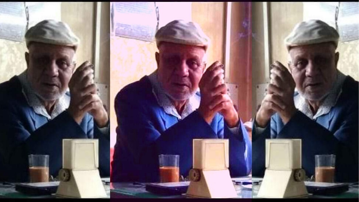 PDCA Prez Umar Iqbal condoles demise of Haji Sonaullah Janwari of Sopore PDCA Prez Umar Iqbal condoles demise of Haji Sonaullah Janwari of Sopore