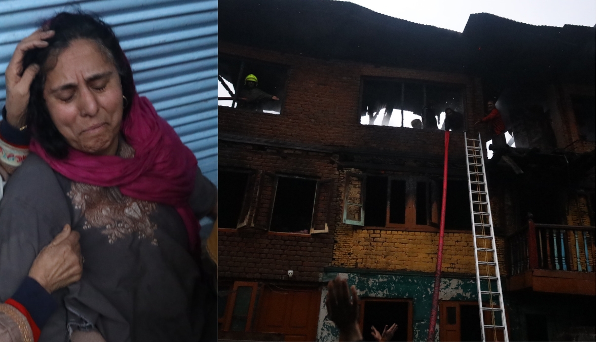 Nawakadal blaze: One more injured succumbs, toll reaches two Massive blaze in Aali Kadal leaves one lady dead, 3 others injured