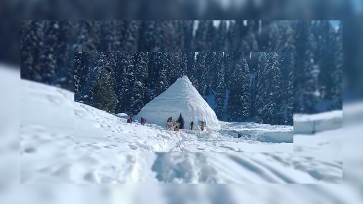 ‘World’s biggest Igloo restaurant’ opens in Gulmarg ‘World’s biggest Igloo restaurant’ opens in Gulmarg