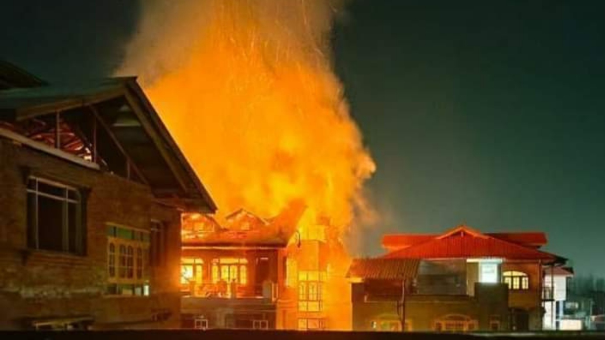 Two residential houses gutted in Ellahibagh blaze