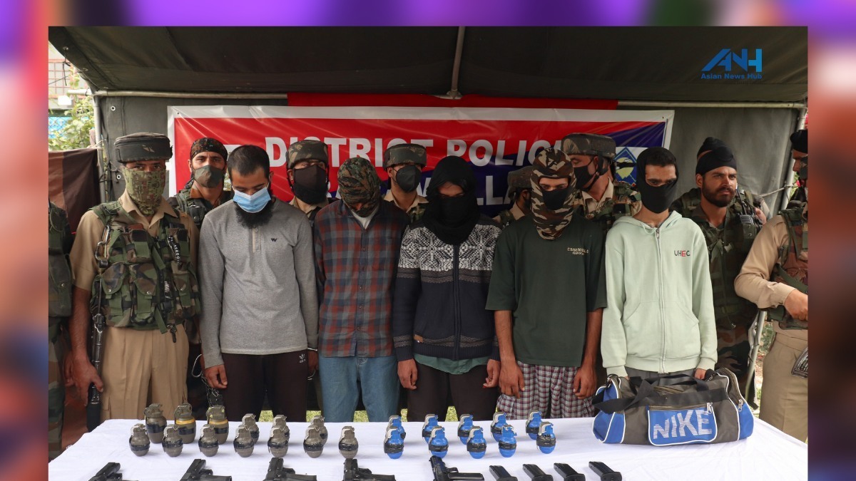 LeT/ TRF module busted in Bla; 4 militants, one OGW arrested
