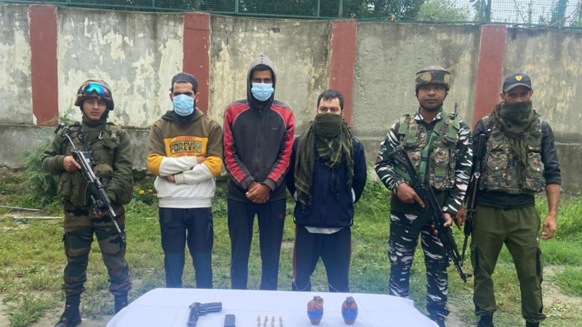 3 Al-Badr OGWs held in Handwara: Police