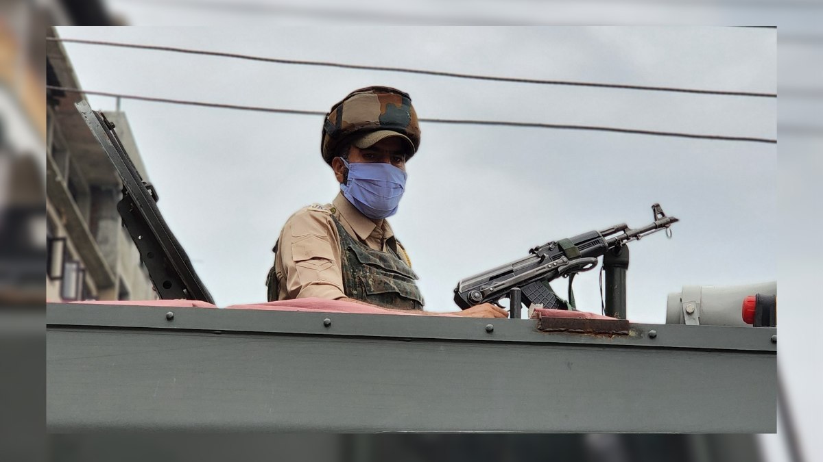 ADGP Armed J&K reviews arrangements for 75th Independence day parade at S.K cricket stadium Sgr