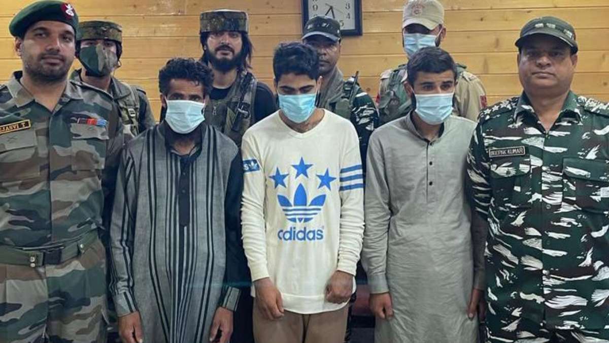 Three militants arrested in Handwara, says Police Three militants arrested in Handwara, says Police