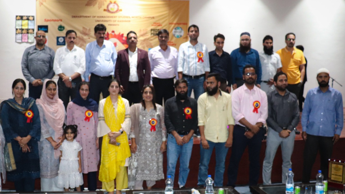 Deptt of Management Studies, North Campus, University of Kashmir organises two day Business Fest