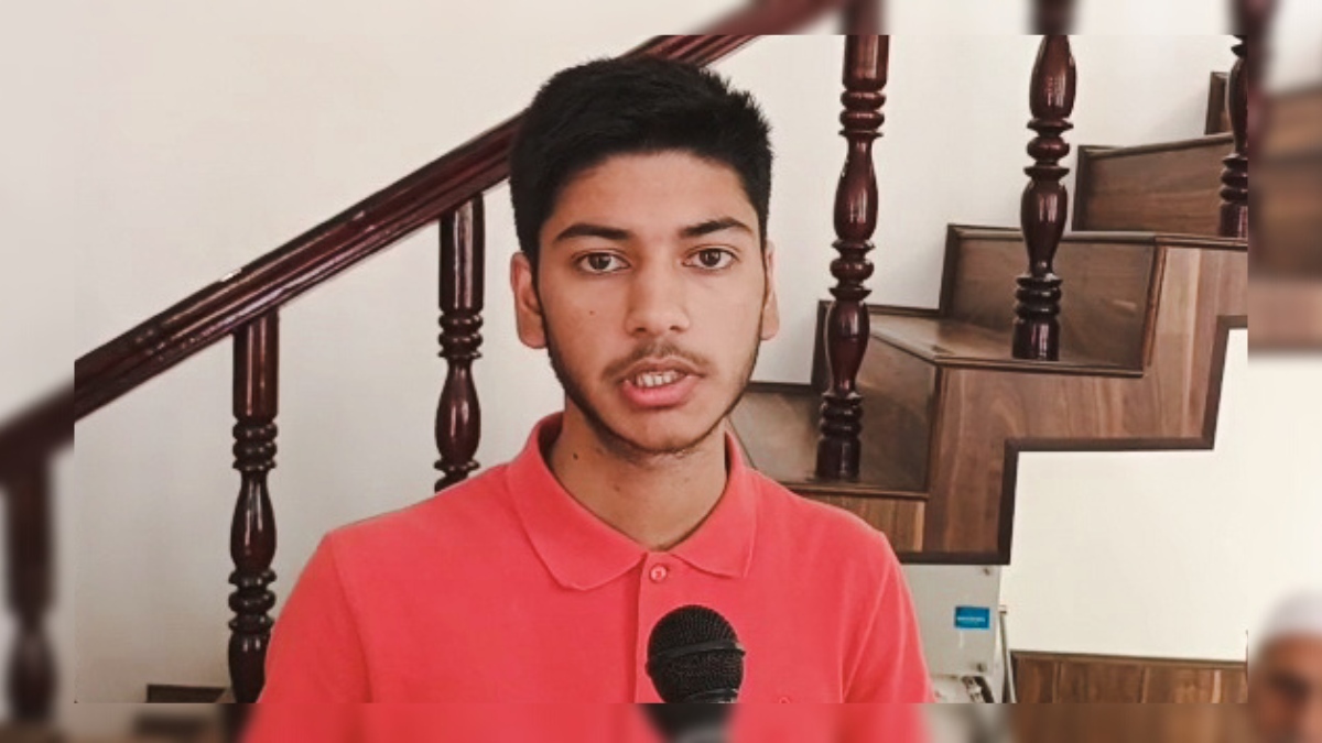 Haziq Parveez from Shopian bags 10th rank in all India NEET UG-2022