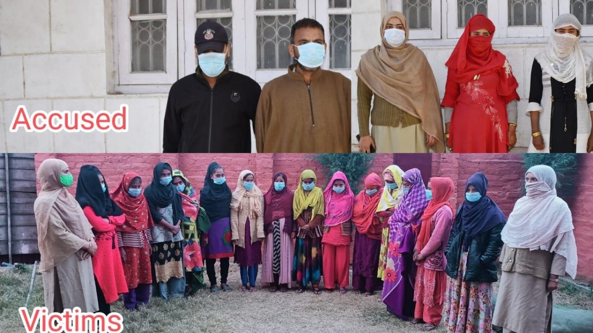 Human trafficking gang busted in Budgam; 03 arrested;14 women victims rescued: Police