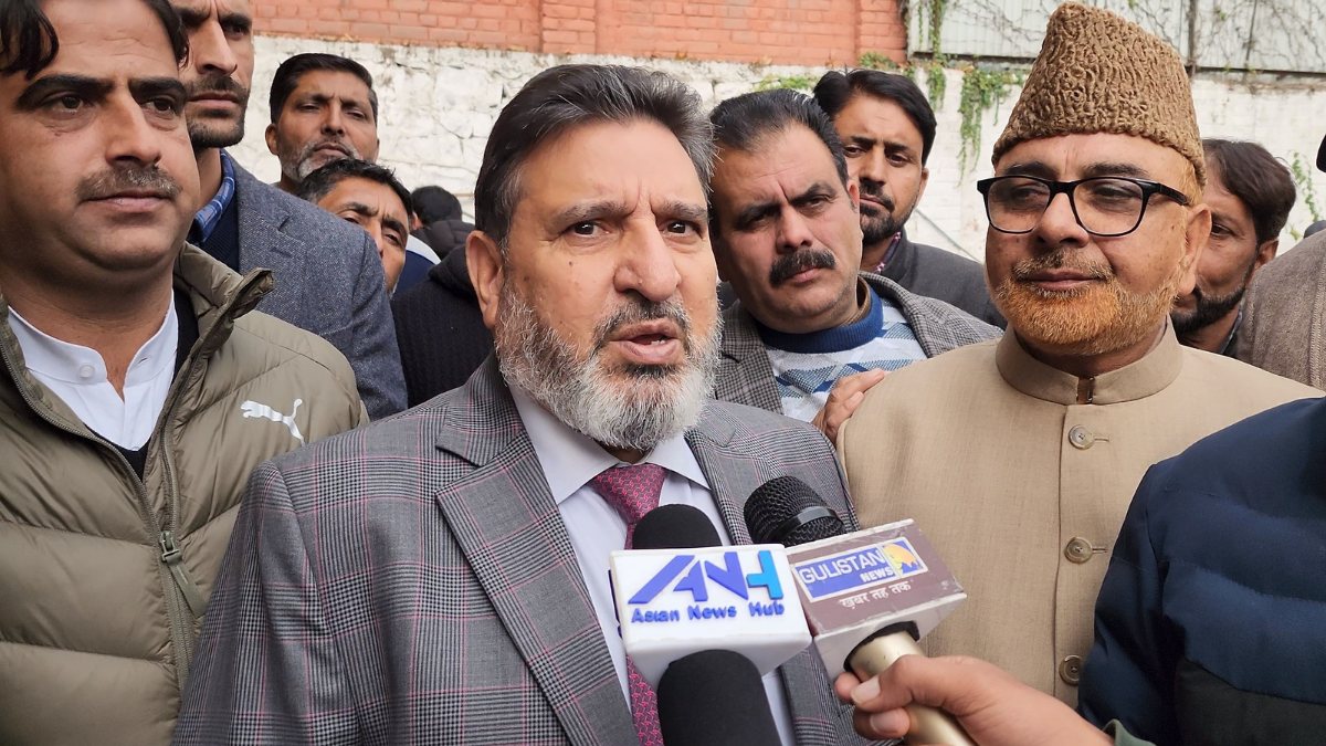 Decisions against aspirations of people will be looked after elected govt is formed in J&K: Altaf Bukhari