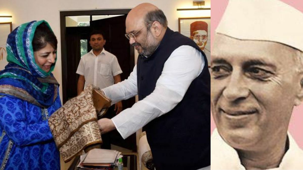 J&K part of India because of Jawahar Lal Nehru: Mehbooba Mufti