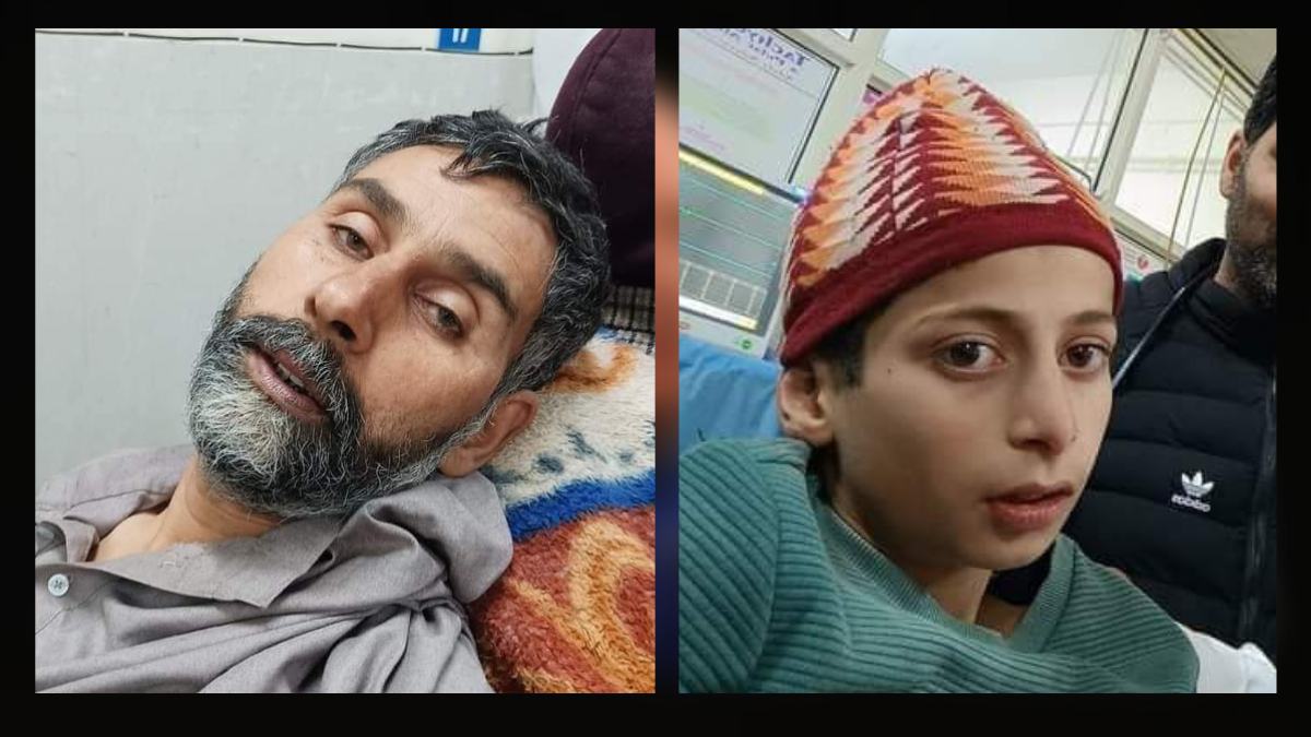 Uncle-Nephew duo rescued from a well at Hatmulla Kupwara
