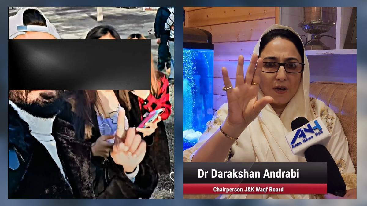 Hazratbal shrine viral video: Stern action will be taken against those involved in cheap video shoot: Dr Darakhshan Andrabi