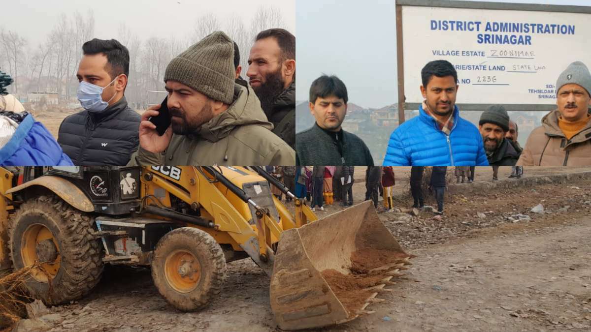 Sgr Admin launches massive anti-encroachment operations, over 200 kanals of land retrieved: DC Srinagar Sgr Admin launches massive anti-encroachment operations, over 200 kanals of land retrieved: DC Srinagar