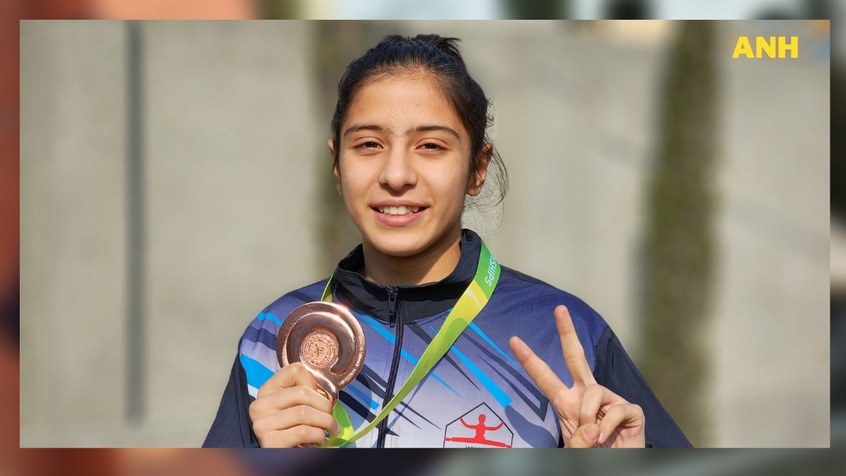 “Hard work paid of,” Srinagar girl after winning medal at World Junior Wushu Championship “Hard work paid of,” Srinagar girl after winning medal at World Junior Wushu Championship