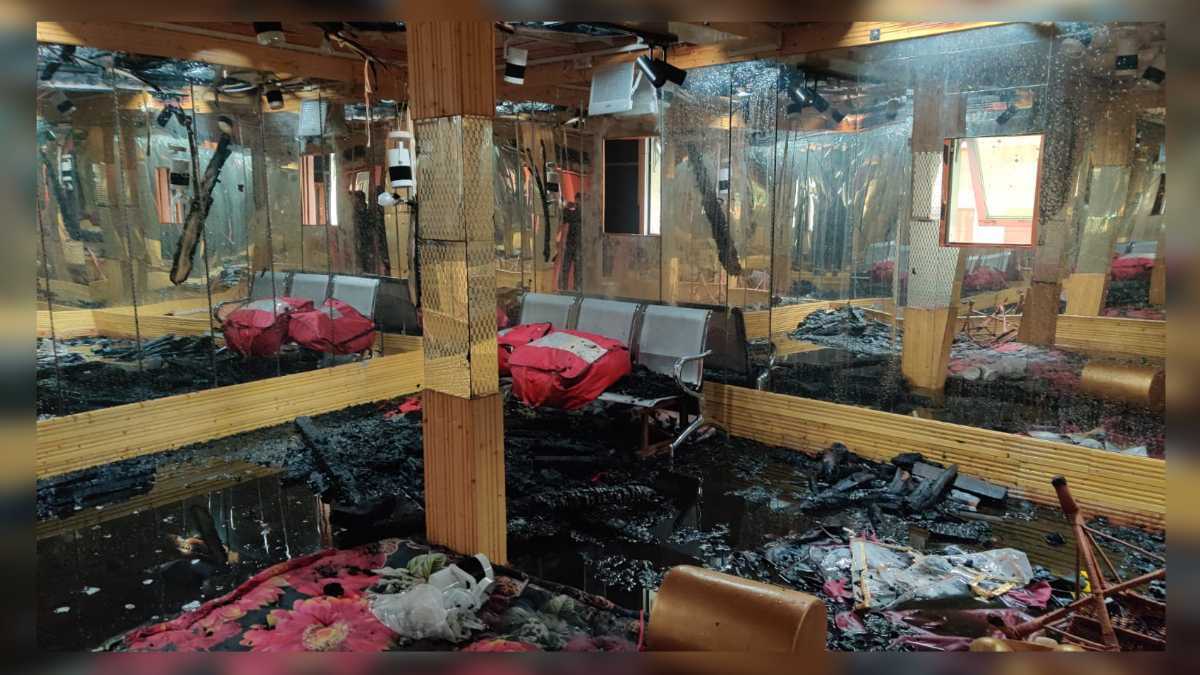 Massive fire damages 13 houses, 10 shops in Anantnag