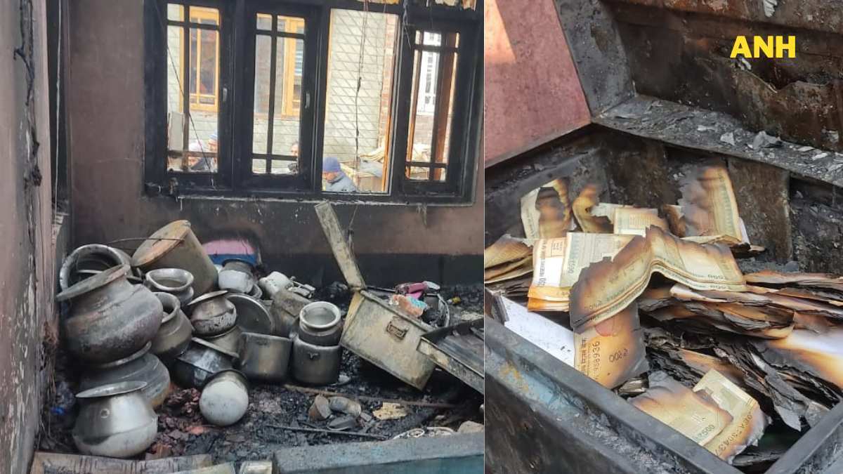 5 residential houses damaged, minor boy injured in Bemina blaze