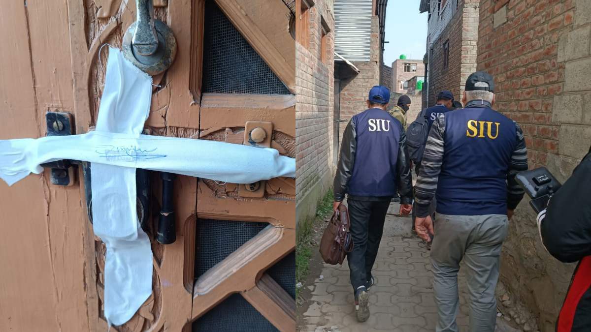 TRF arms recovery case: 4 houses being attached in Srinagar, Anantnag