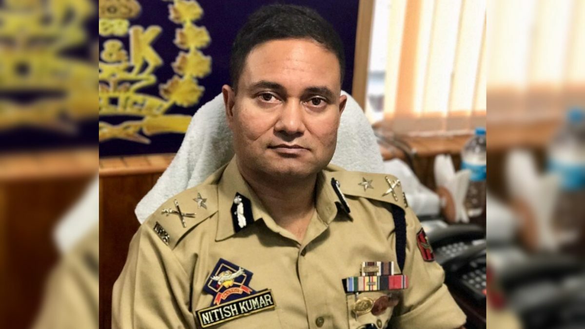 Senior IPS officer Nitish Kumar on central deputation posted to J-K Senior IPS officer Nitish Kumar on central deputation posted to J-K