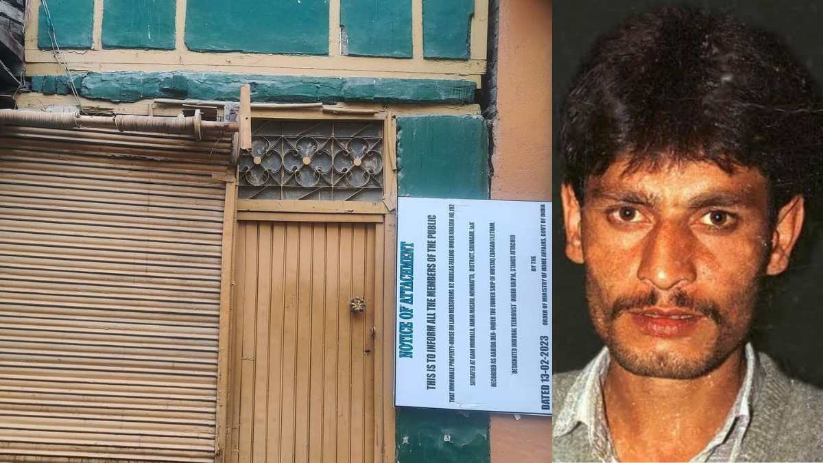 NIA attaches Al-Umar Chief Mushtaq ‘Latram’s’ house in Nowhatta Srinagar NIA attaches Al-Umar Chief Mushtaq ‘Latram’s’ house in Nowhatta Srinagar