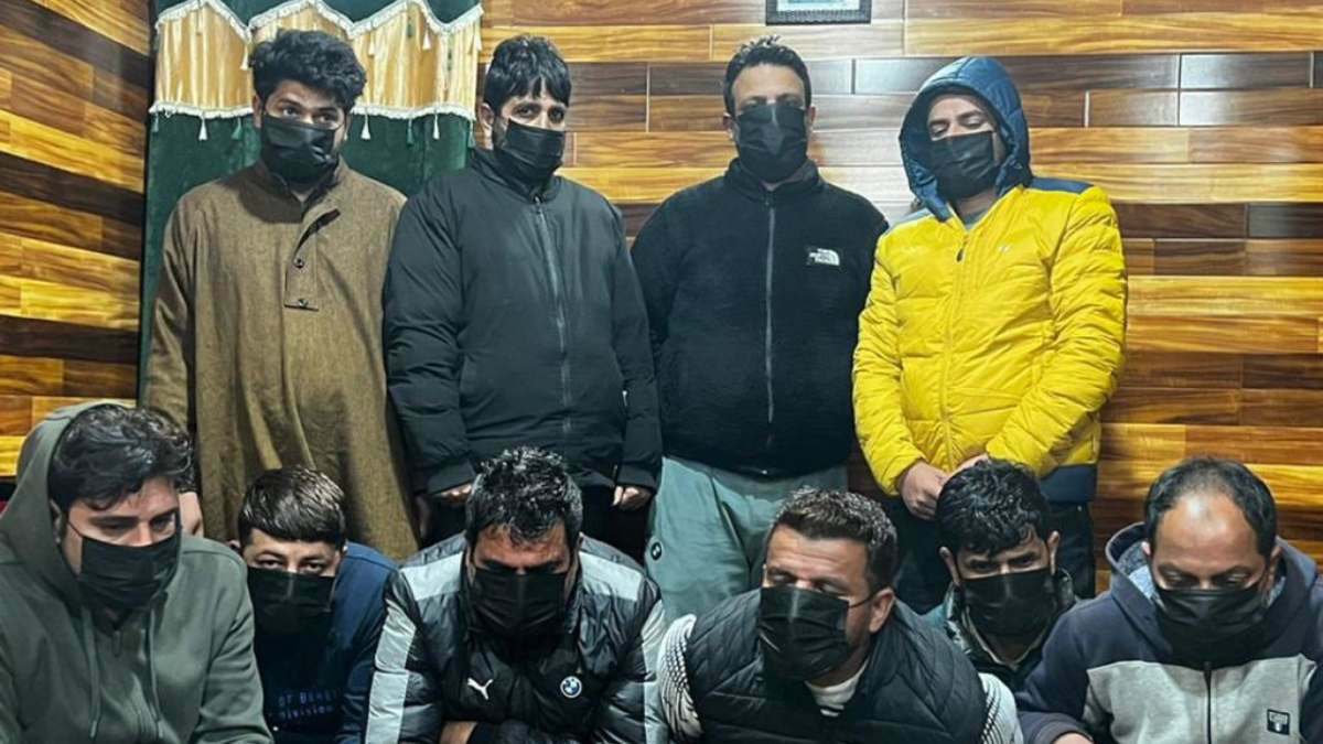 10 gamblers arrested in Pulwama: Police