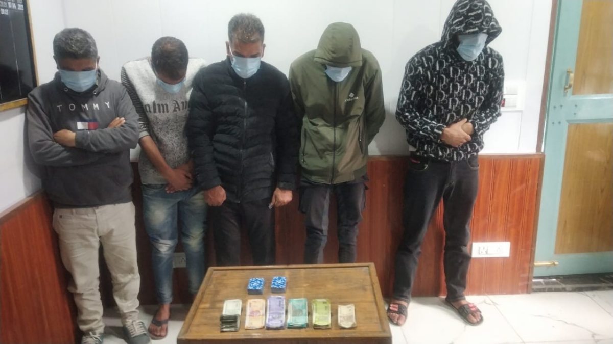05 gamblers held in Ganderbal, stake money seized: Police