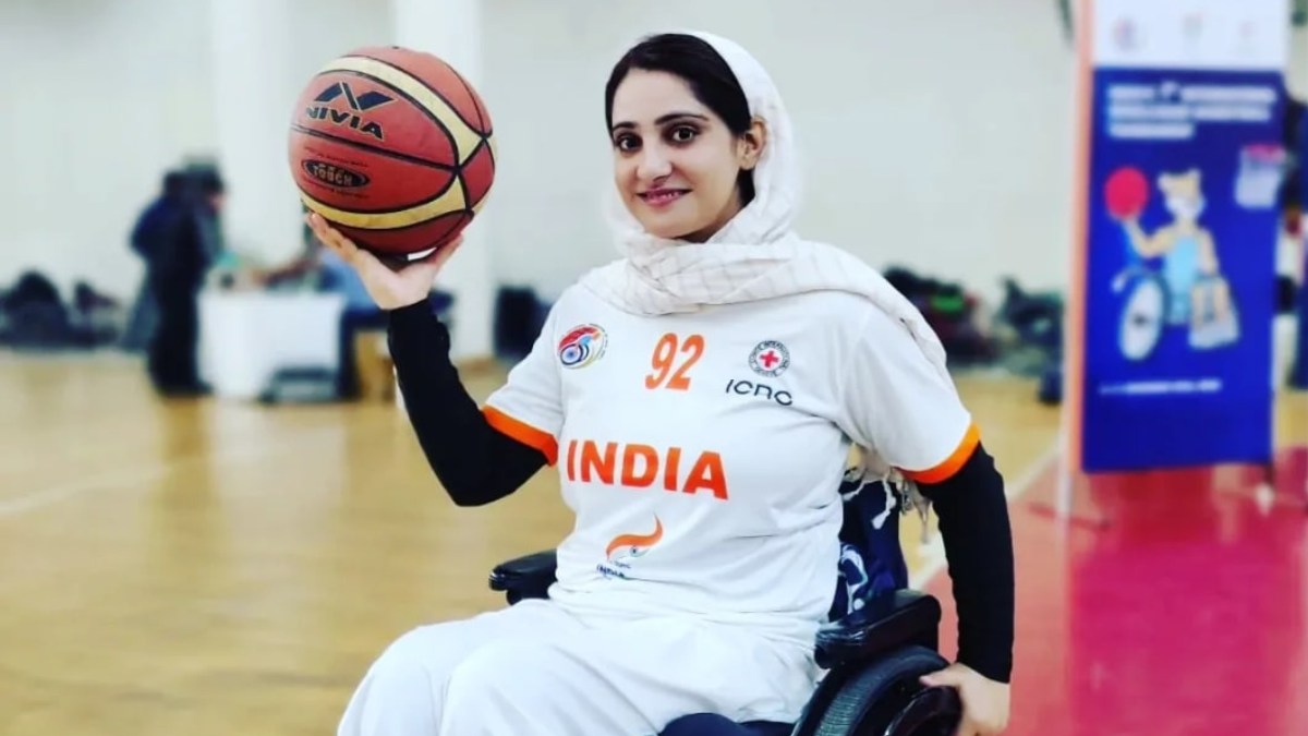 Meet Insha Bashir: The first wheelchair bound basketball player of Kashmir