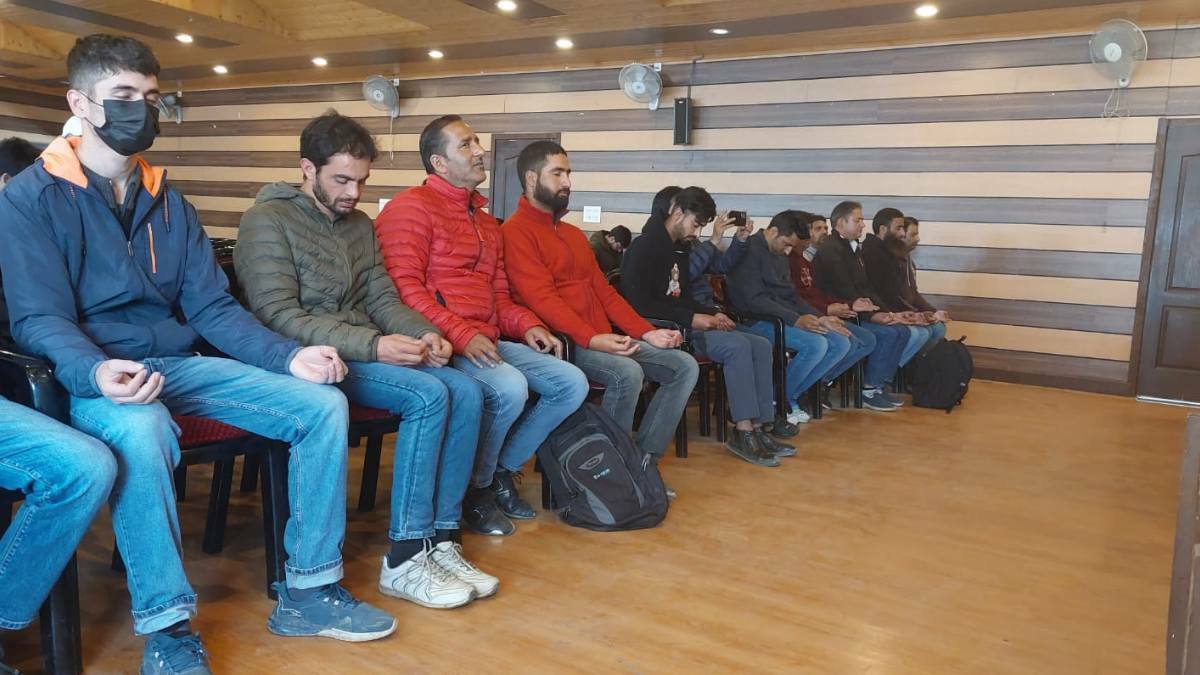 World Press Freedom Day: Passport office holds meditation Program for Journalist's World Press Freedom Day: Passport office holds meditation Program for Journalist’s