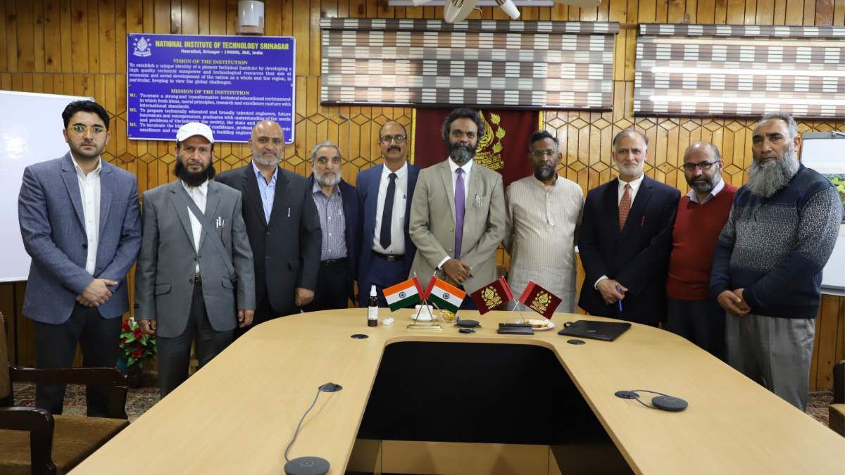 NIT Srinagar signs MOU with IIT Hyderabad