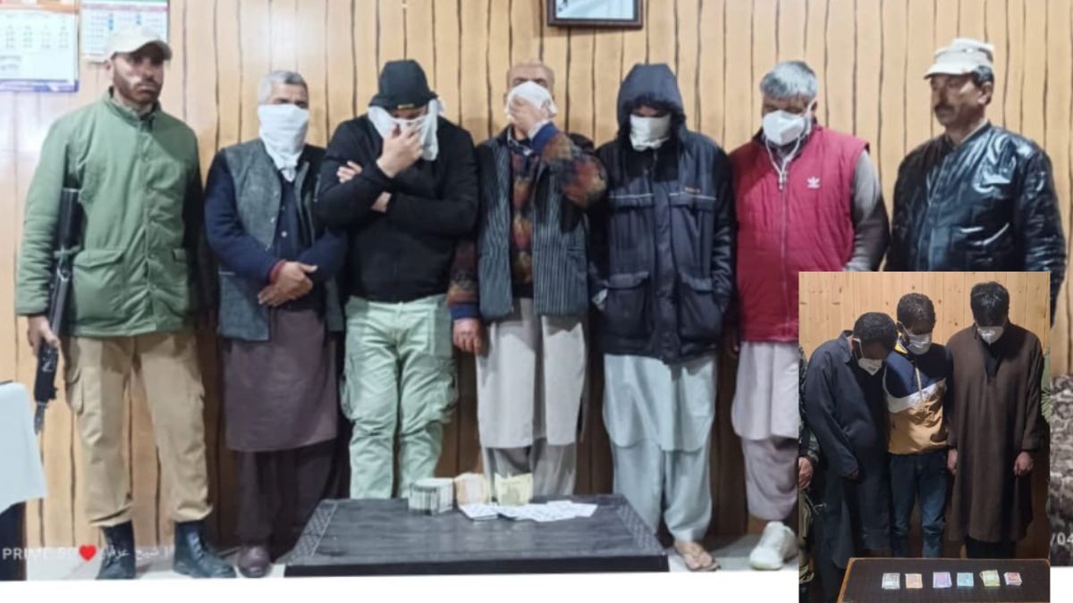8 gamblers held in Baramulla, stake money seized: Police