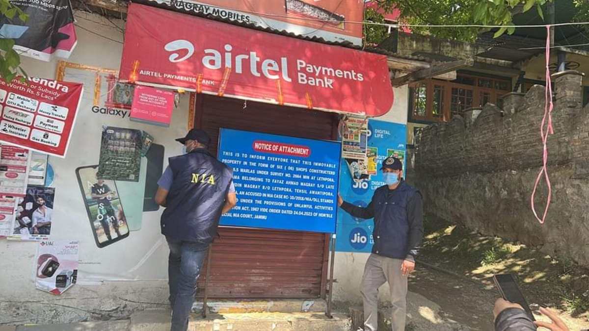NIA attaches 6 shops under UAPA in Pulwama’s Lethpora