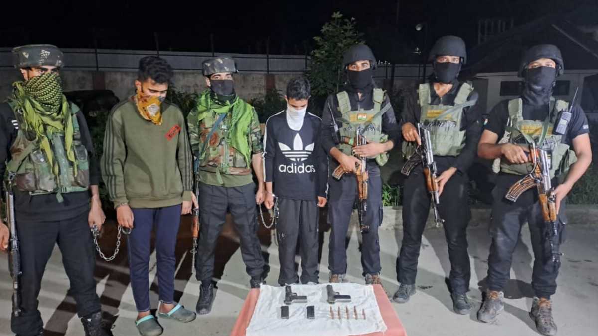 Two LeT associates held in Kreeri, Bla: Police