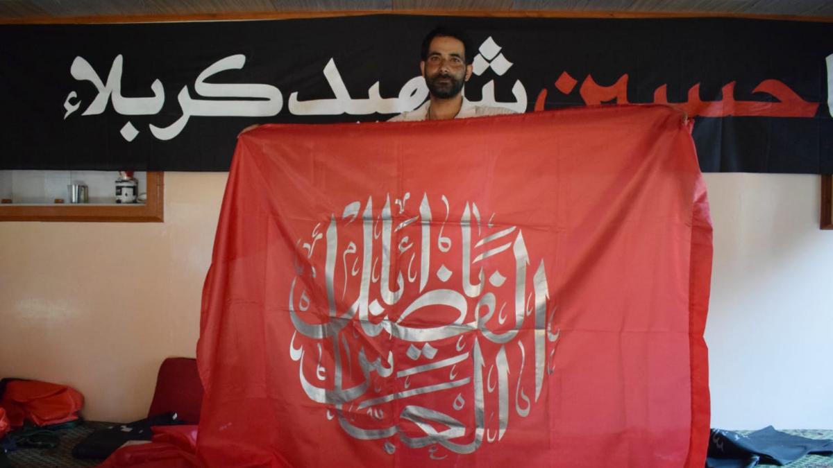 Meet Shujat Ali Gazi, who writes calligraphy on Muharram banners