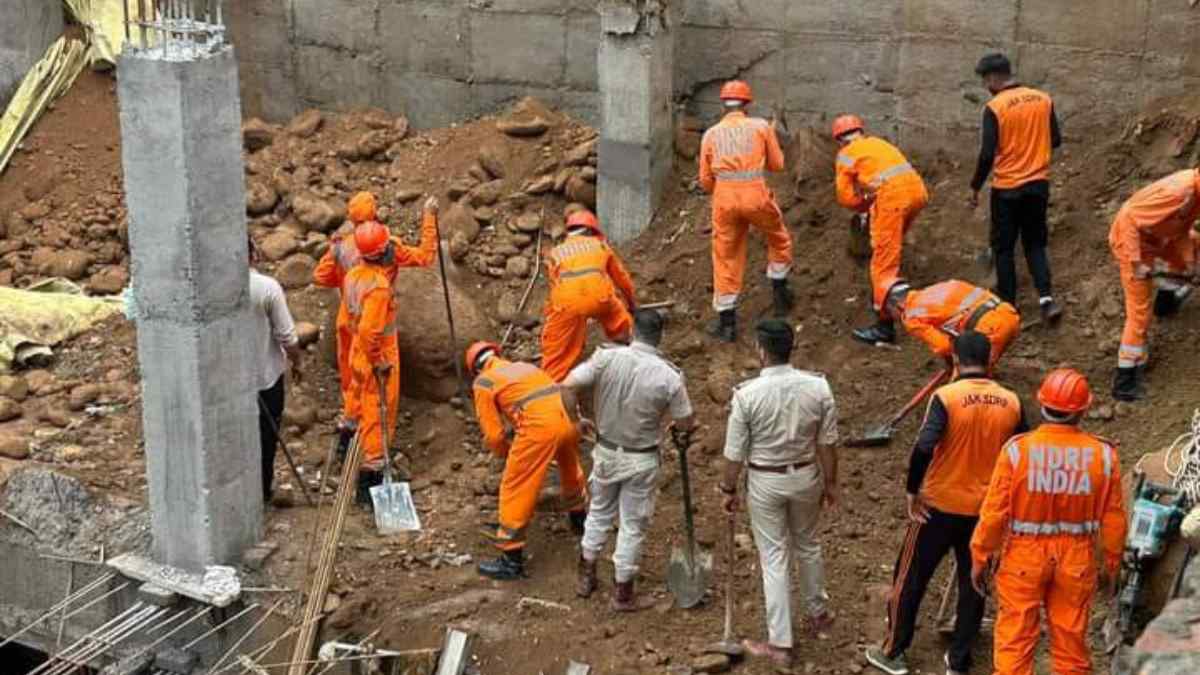 Two dead, several injured as landslide hits construction site