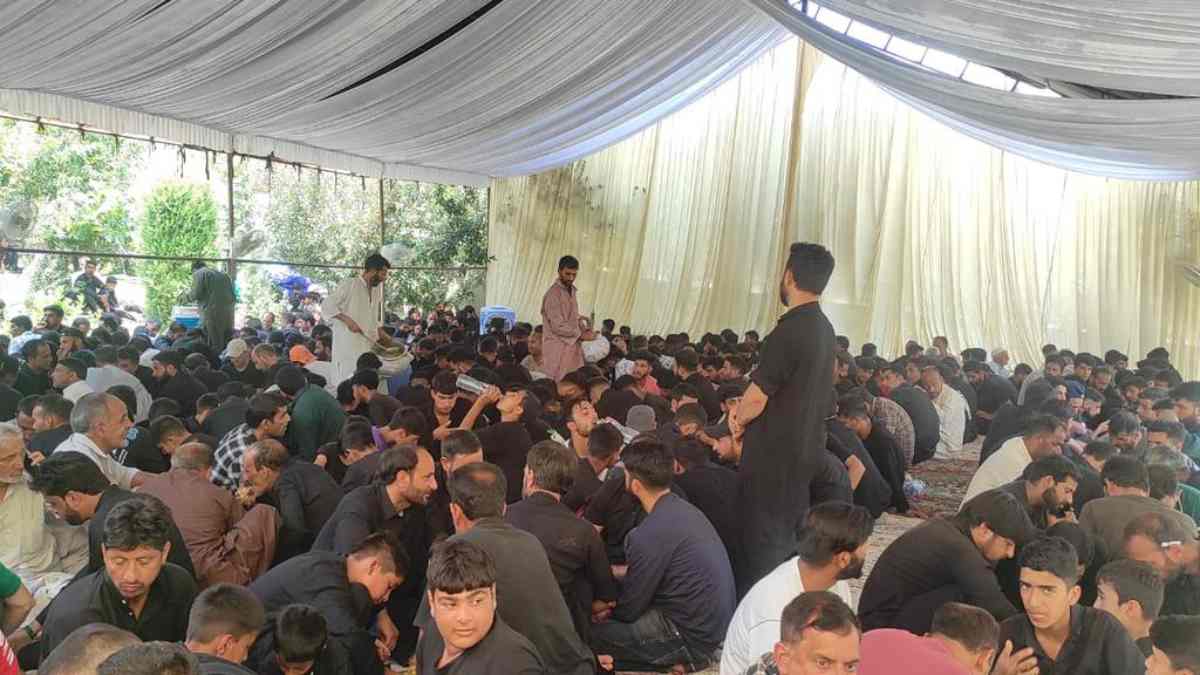 14th Muharram Procession: Khusipora serves example of unity among Shia, Sunni Muslims