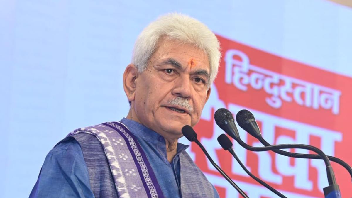 Time not far when entire terror-ecosystem will crumble in J&K: LG Manoj Sinha