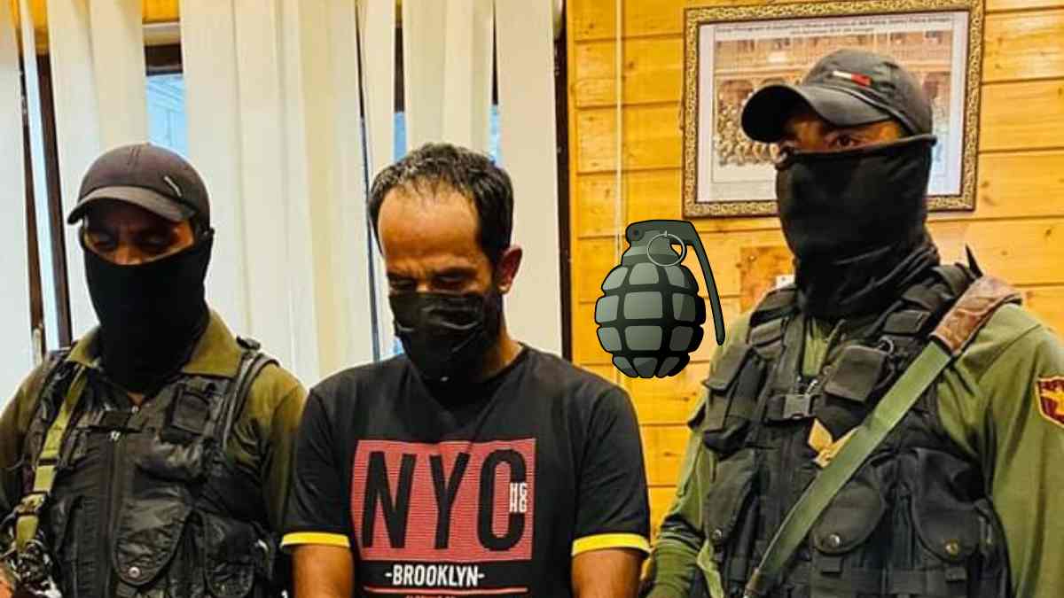 TRF hybrid militant arrested in Sgr along with hand grenade
