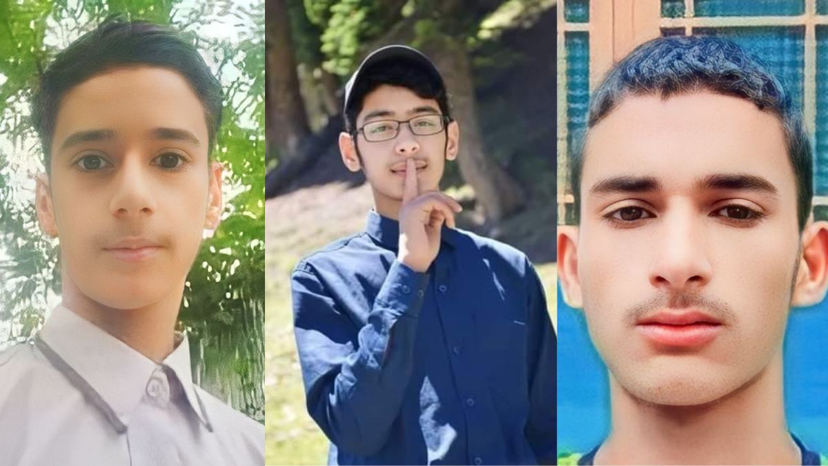 Three minor boys go missing in north Kashmir
